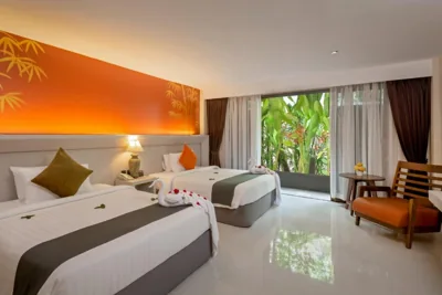 デラックスダブルまたはツインルーム — Areca Resort and Spa